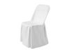 Folding chair cover, HENDI, Excellent, 810965 810989, White, 540x440x(H)840mm 1