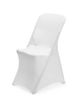 Folding chair cover, HENDI, 810965 & 910989, White, 540x440x(H)840mm 2