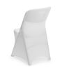 Folding chair cover, HENDI, 810965 & 910989, White, 540x440x(H)840mm 4