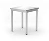 Central table, bolted, HENDI, Kitchen Line, 600x600x(H)850mm 1