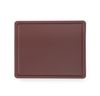 Cutting board HACCP Gastronorm 1/2, HENDI, GN 1/2, Brown, 325x265mm, Rectangular 1