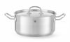 Stew pot low - with lid, HENDI, Kitchen Line, 4,9L, ⌀240x(H)110mm 1