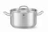 Kochtopf, mittel - mit Deckel, HENDI, Kitchen Line, 3,5L, ⌀200x(H)115mm 1
