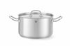 Garnek średni z pokrywką, HENDI, Kitchen Line, 6L, ⌀240x(H)135mm 1