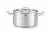 Kochtopf, mittel - mit Deckel, HENDI, Kitchen Line, 6L, ⌀240x(H)135mm 1