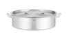 Kochtopf, niedrig - mit Deckel, HENDI, 10,8L, ⌀360x(H)110mm, Rund 1