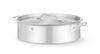 Kochtopf, niedrig - mit Deckel, HENDI, 10,8L, ⌀360x(H)110mm, Rund 3