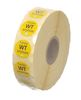 Food safety daily stickers – disposable, HENDI, 2000 pcs. roll, 2000 pcs., ⌀19xmm 2