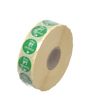 Food safety daily stickers – disposable, HENDI, 2000 pcs. roll, 2000 pcs., ⌀19xmm 2