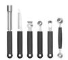 Decoration toolset - 6 pcs., HENDI, Black, 280x100x(H)50mm 1