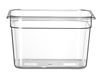 Container GN 1/2 polycarbonate, HENDI, Profi Line, GN 1/2, 12,5L, Transparent, 325x265x(H)200mm 1