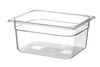 Container GN 1/2 polycarbonate, HENDI, Profi Line, GN 1/2, 9,5L, Transparent, 325x265x(H)150mm 2