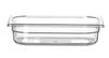 Trauks GN 1/4 „Profi Line” no polikarbonāta, HENDI, Profi Line, GN 1/4, 1,8L, Caurspīdīgs, 265x162x(H)65mm