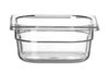 Pojemnik GN 1/6 z poliwęglanu, HENDI, Profi Line, GN 1/6, 1L, transparentny, 176x162x(H)65mm