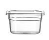 Container GN 1/9 polycarbonate, HENDI, Profi Line, GN 1/9, 1L, Transparent, 176x108x(H)100mm 1