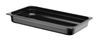 Pojemnik GN 1/1 z czarnego poliwęglanu, HENDI, Profi Line, GN 1/1, 9L, czarny, 530x325x(H)65mm 2