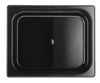 Container GN 1/2 black polycarbonate, HENDI, Profi Line, GN 1/2, 9,5L, Black, 325x265x(H)150mm 3