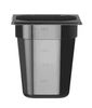Container GN 1/6 black polycarbonate, HENDI, Profi Line, GN 1/6, 3,4L, Black, 176x162x(H)200mm 1