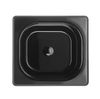 Container GN 1/6 black polycarbonate, HENDI, Profi Line, GN 1/6, 2,4L, Black, 176x162x(H)150mm 3