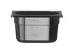 Container GN 1/9, HENDI, GN 1/9, 1L, Black, 176x108x(H)100mm 1