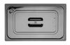 Lid for GN containers black polycarbonate, HENDI, GN 1/1, Black, 530x325mm 2