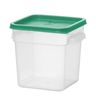 Pojemnik na żywność z podziałką, HENDI, 3,8L, 190x190x(H)180mm 2