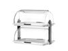 Vitrína jednodílná Roll top, HENDI, Bílá, 380x260x(H)355mm, Obdélníkové 3