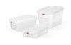Cubeta GN 1/4 de polipropileno, HENDI, GN 1/4, 1,8L, Transparente, 265x162x(H)65mm, Rectangular 3