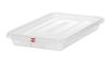 GN 1/1 container, polypropylene, HENDI, GN 1/1, 8L, Transparent, 530x325x(H)65mm, Rectangular 1