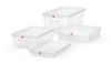 GN 1/1 container, polypropylene, HENDI, GN 1/1, 8L, Transparent, 530x325x(H)65mm, Rectangular 2