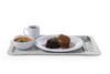 Polyester tray for self-service restaurants, AmerBox, GN 1/1, Granite, 530x325mm, Rectangular 2