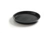 Serving tray, round, non-slip, high rim, black, HENDI, ⌀360x(H)39mm 1