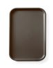 Polypropylene fast food tray GN 1/1, AmerBox, GN 1/1, Brown, 530x325x(H)20mm, Rectangular 1