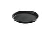 Serving tray, round, non-slip, high rim, black, HENDI, ⌀320x(H)37mm 1