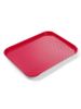 Polypropylene fast food tray, small, AmerBox, Red, 265x345x(H)20mm 1