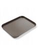 Polypropylene fast food tray, small, AmerBox, Brown, 265x345x(H)20mm 1