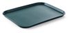 Polypropylene fast food tray, large, AmerBox, Green, 350x450x(H)20mm 1