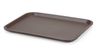 Polypropylene fast food tray, medium, AmerBox, Brown, 305x415x(H)20mm 1