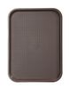 Polypropylene fast food tray, medium, AmerBox, Brown, 305x415x(H)20mm 2