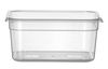 Pojemnik GN 1/2 z polipropylenu, HENDI, Profi Line, GN 1/2, 8L, transparentny, 325x265x(H)150mm