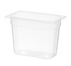 Container GN 1/4 polypropylene, HENDI, Profi Line, GN 1/4, 5,5L, Transparent, 265x162x(H)200mm 2