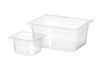 Gastronorm-Behälter 1/6, HENDI, Profi Line, GN 1/6, 1,6L, Transparent, 176x162x(H)100mm 3