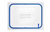 Lid for GN containers made of polypropylene, with seal, HENDI, GN 1/2, Transparent, 325x265mm 2