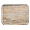 Capri serving tray., Cambro, light oak, Wood light, 330x430mm 1