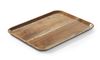Capri serving tray., Cambro, brown oak, Wood, 330x430mm 1