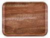 Capri serving tray., Cambro, brown oak, Wood, 370x530mm 1