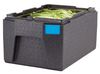 Professional grade insulated carrier CAM GOBOX, top-loaded, 46 L, GN 1/1., Cambro, Black, 680x400x(H)321mm 2