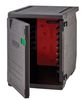 Professional grade insulated carrier CAM GOBOX, front-loaded, for 600x400 mm containers, with 9 built-in guides., Cambro, 126 L, with 9 guides, 126L, Black, 770x540x(H)687mm 4