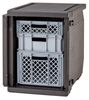 Professional grade insulated carrier Cam GoBox, front-loaded, for 600x400 mm containers, without guides., Cambro, 155 L, without guides, 155L, Black, 770x540x(H)687mm 4