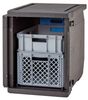 Professional grade insulated carrier Cam GoBox, front-loaded, for 600x400 mm containers, without guides., Cambro, 155 L, without guides, 155L, Black, 770x540x(H)687mm 3